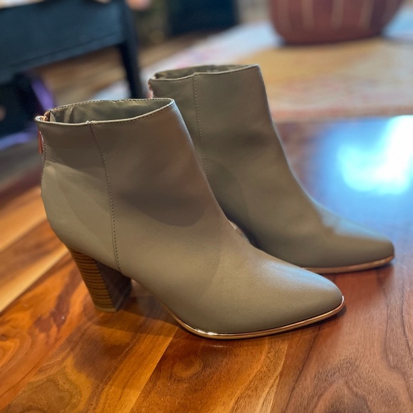 sacha too Shoes - Grey Boots Sacha Too With Rose Gold Trim